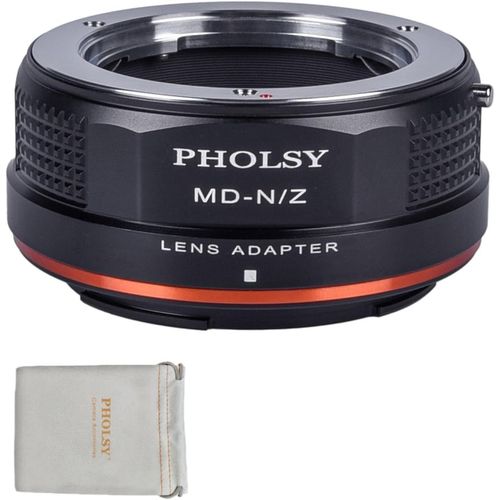 Manuelle Bague d'adaptation pour Objectifs: Compatible avec Les Objectifs Minolta Rokkor MD (MC/SR) et Les Boîtiers Appareils Photo Nikon Z, MD vers Z.[G1182]