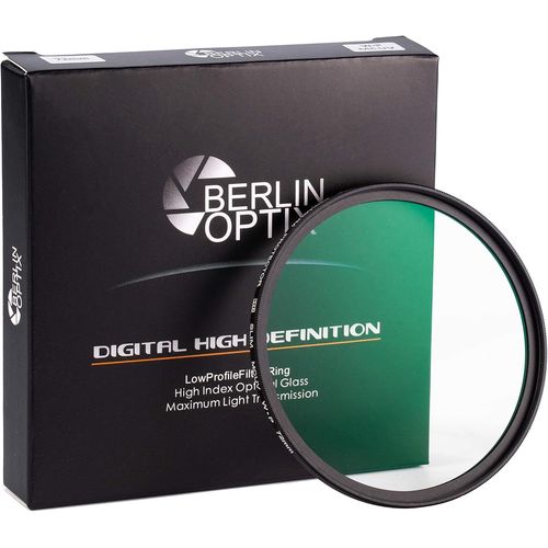 Filtre de Protection UV 62mm pour Objectif | Filtre MC en Verre Schott 16 Couches | Filtre Objectif Super Fin en Aluminium | Premium.[G1213]