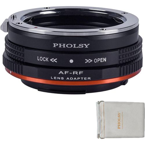 Bague d'adaptation avec Bague de contrôle des Ouvertures Compatible avec Les objectifs Sony A et Minolta AF sur Canon EOS RF Boîtier, EOS R6 Mark II, R7, R10, R3, R5, R5C, R6, EOS R, EOS RP.[G591]