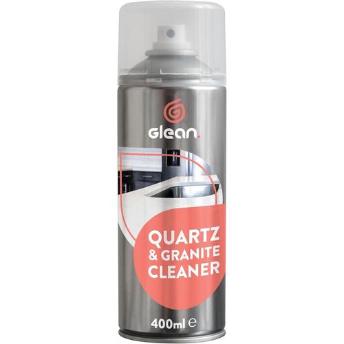 Nettoyant Quartz & Granite | 400ml | NON ABRASIF | Nettoyant pour Plans de Travail en Quartz et Granit | Nettoyant Moussant Sans Traces | Nettoie & Polie Pierre Naturelle.[G798]