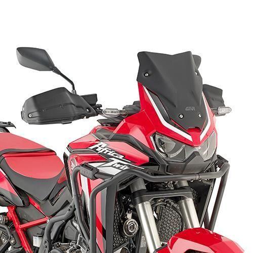 Bulle Moto Givi Basse Et Sportive Honda Crf 1100l Africa Twin (2020 À 2021) - Noir Mat