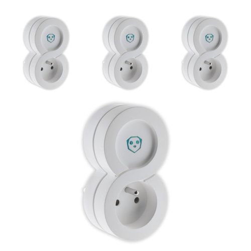 Lot de 4 - Détecteur de coupure électrique connecté Surikat - Otio