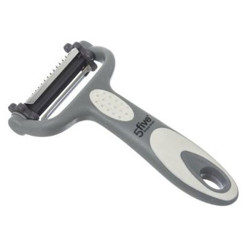 Éplucheur 3 Lames En Acier "Rasoir" 15cm Gris