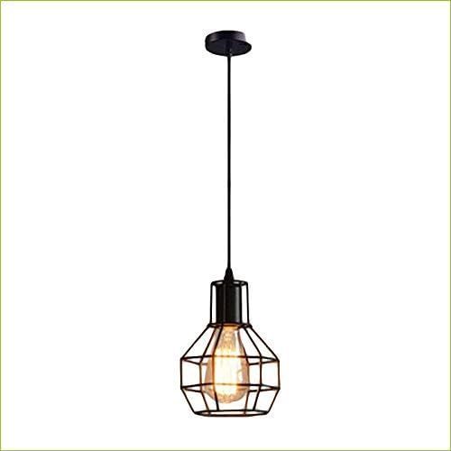 Lampe Araignée Anti-Ancienne À Fil Barbé Pour Cuisine Domestique, Salon, Studio, Restaurant, Bar, Phare Ø180mm E27