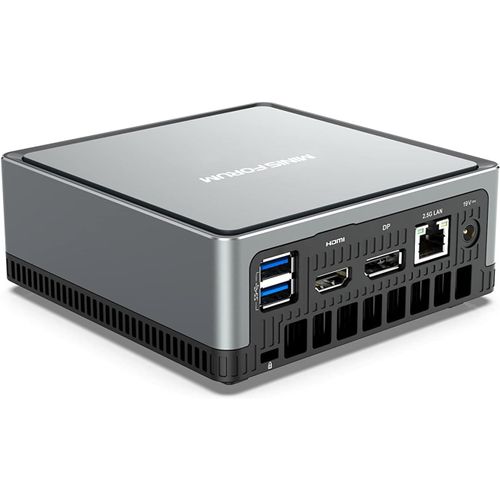 Um700 Mini Pc Amd Ryzen 7 3750H 16 Go Ram 512 Go Pcie Ssd,Carte Graphique Radeon Rx Vega 10,Double Wifi Bt 5.1,Prise En Charge Disque Dur 2,5"",Hdmi 2.0,Dp,Usb-C,4X Usb 3.1