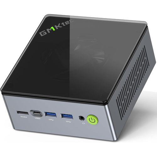 Mini Pc Gaming,M7 Amd Ryzen 7 Pro 6850H (8C/16T 4.70Ghz) Double Nic Lan 2.5G Ordinateur De Bureau,16 Ddr5 Ram + 512 Go Disque Dur Pcle Ssd,Double Usb4,Hdmi 2.1,Usb-C,Micro Ordinateur