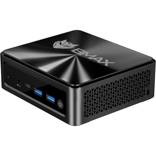 Mini Pc ¿md Ryzen 7 5825U(8C/16T,Jusqu'À 4,5 Ghz),16Go Ddr4 512Go Nvme Ssd Mini Ordinateur De Bureau Wifi 6,4K Uhd Triple Écran,Avec Vesa,Hdmi Type-C Dp,Pour École/Bureau