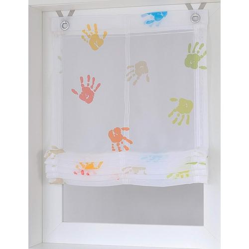 Store Bateau Avec Oeillets - Sans Perceuse - Multicolore - Environ 45 X 130cm