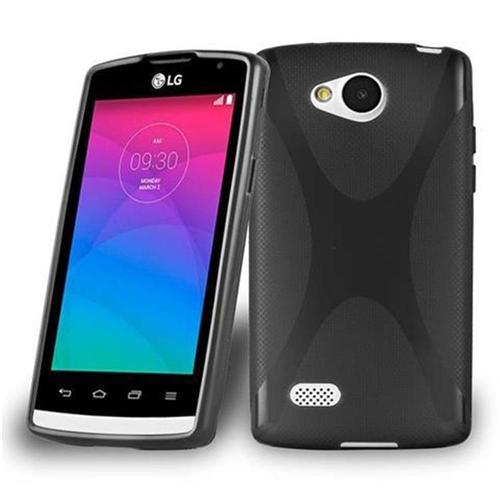 Cadorabo Housse Compatible Avec Lg Joy En Oxid Noir - Étui De Protection En Silicone Tpu Flexible