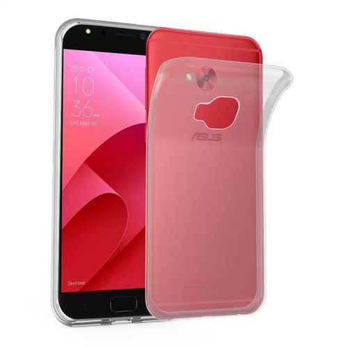Cadorabo Housse Compatible Avec Asus Zenfone 4 Selfie Pro En Entièrement Transparent - Étui De Protection En Silicone Tpu Flexible