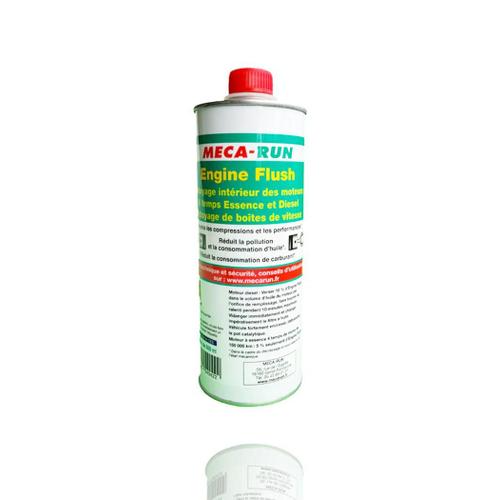 Mecarun Engine Flush 500ml - Nettoyant Moteur Et Boîte De Vitesses - Nettoyage Double Action