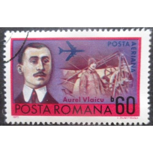 Roumanie Poste Aérienne N°234 Aurel Vlaicu Oblitéré