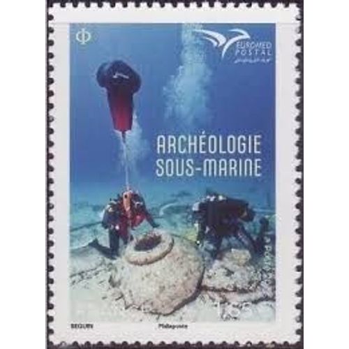 Euromed Postal Réseau Postal Euro-Méditerranéen : Archéologie Marine Ou Cités Antiques De La Méditerranée Année 2022 N° 5613 Yvert Et Tellier Luxe