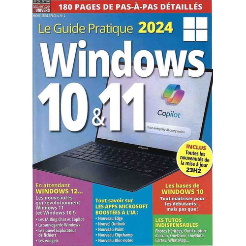 Sciences & Univers - Le Guide Pratique 2024 - Windows 10 & 11