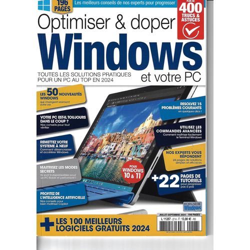 Revue - Optimiser & Doper Windows Et Votre Pc