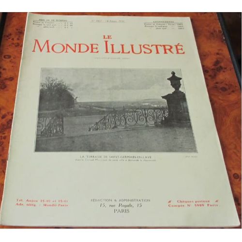 Le Monde Illustré N°3817 Du 14/2/1931-L'affaire La Roncière-La France, Centre Européen D'élevage D'animaux À Fourrure-Le Nouveau Visage De Paris-Séisme Et Typhon En Nouvelle-Zélande-Etc...