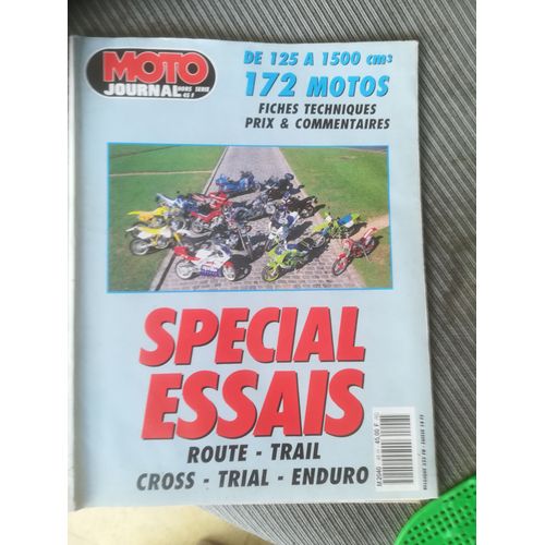 Moto Journal Hors Serie 48 De 1991 Special Essais
