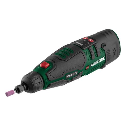 PARKSIDE Perceuse-meuleuse de précision sans fil PFBS 12 C7
