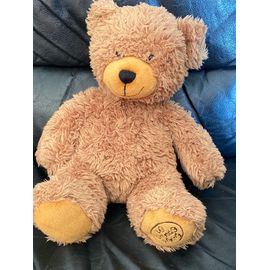 Doudou Peluche Ours Marron La Grande Récré 35cm
