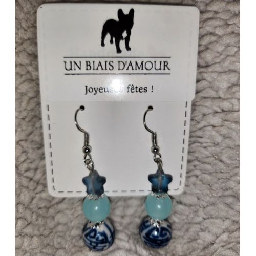 Boucles D Oreilles Fantaisies Un Biais D' Amour