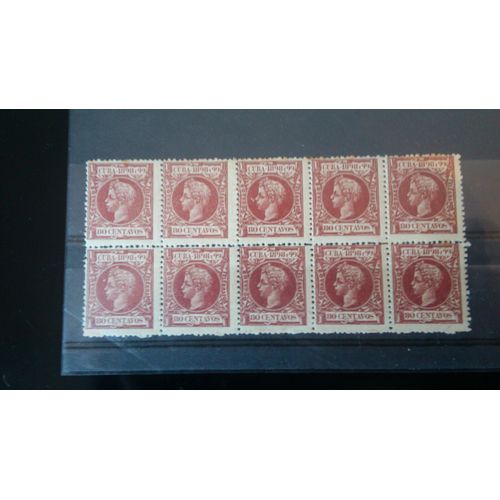 Timbres Cuba 1898