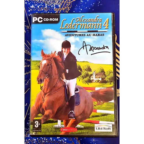 Jeu Pc Dvd-Rom Alexandra Ledermann 4 : Aventures Au Haras / 20/M2