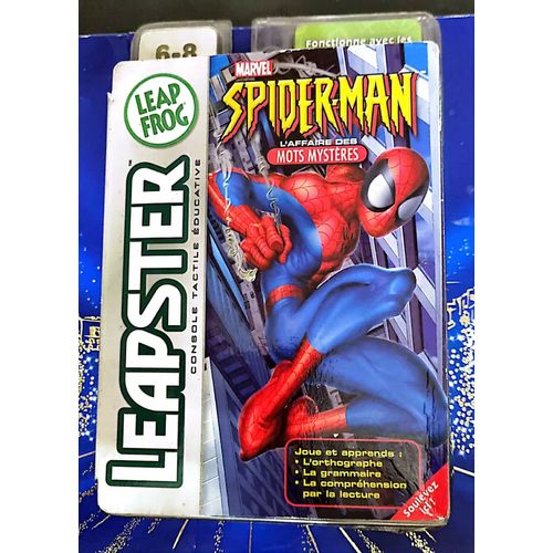 Jeu Vidéo Marvel Spider-Man L'affaire Des Mots Mystères - Leapster Leap Frog 20/M2