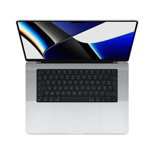APPLE MacBook Pro Retina 16" Apple M1 Pro 3,2 Ghz 16 Go 1 To SSD Argent (2021) - Reconditionné - Très bon état