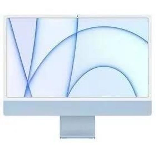 iMac 24" 2021 M1 3,2 Ghz 16 Go 512 Go GPU 8 c?urs Bleu - Reconditionné - Excellent état