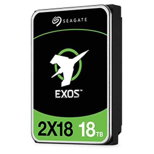 Seagate Exos 2X18 ST18000NM0272 - Disque dur - 18 To - interne - 3.5" - SAS 12Gb/s - 7200 tours/min - mémoire tampon : 256 Mo