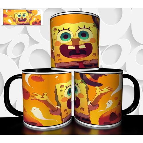 Mug Tasse À Café - Bob L'eponge Halloween 3216