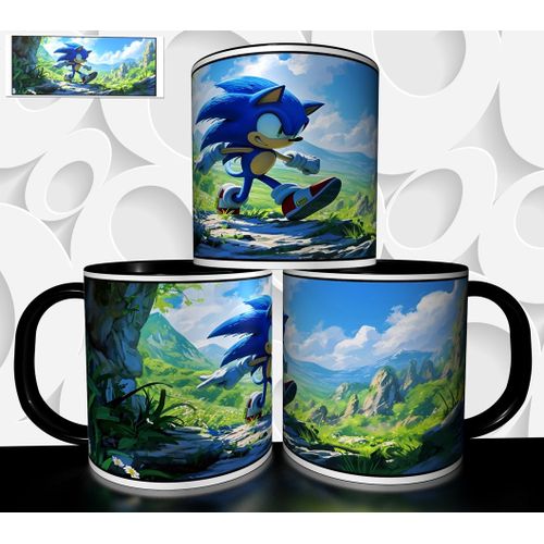 Mug Tasse À Café - Jeu Video Sonic 3418