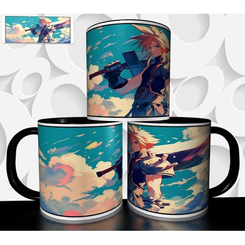 Mug Tasse À Café - Jeu Video Final Fantasy 7 3440