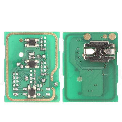Jingyuqin Pliant Clé À Distance Démarreur De Voiture 3 Bouton 433mhz 4d63 Pour Mazda 2/3/5/6/Mx5/Cx7 (Ske126-01)- Only Pcb-F2
