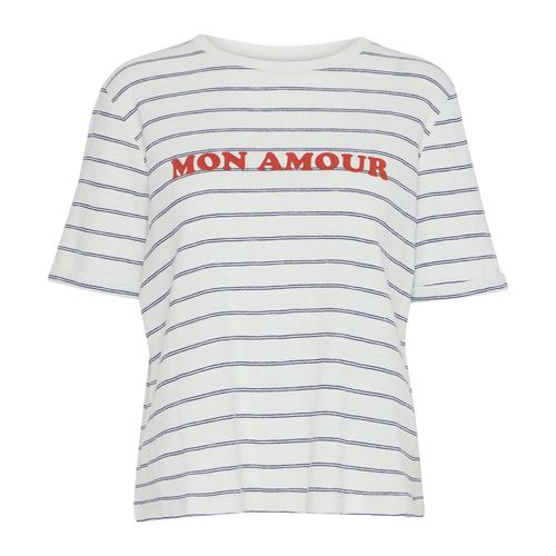 Tee Shirt Manches Courtes Ichi Ihnova Ss Blanc