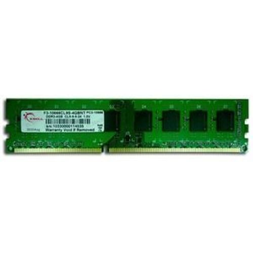 G.Skill NT atmintis, DDR3, 4 Go, 1333MHz, CL9 (F310600CL9S4GBNT) (RAM DDR3, DIMM), Mémoire vive, Noir