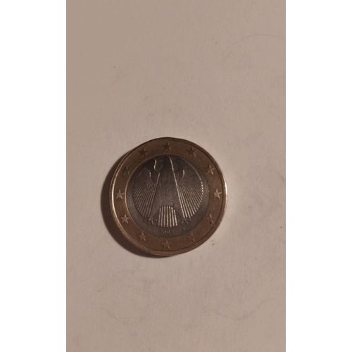 1 Euros Aigle Allemagne Letter J Année 2002