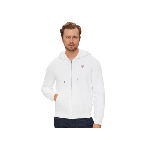 Sweat Guess G Triangle Homme Blanc