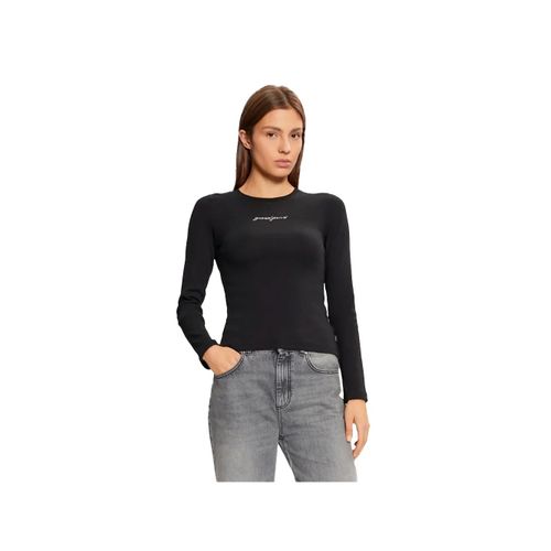 T Shirt Guess Regular G Femme Noir