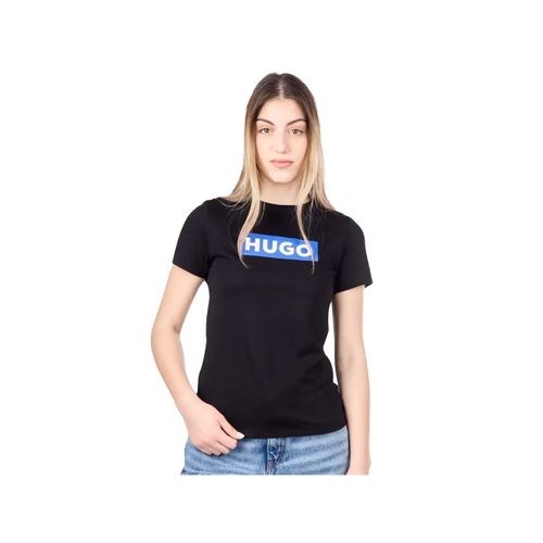 T Shirt Boss Signature Femme Noir