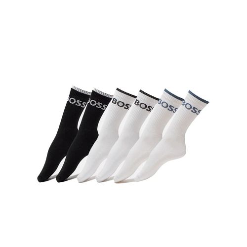 Chaussettes Boss Pack X6 Qs Stripe Cc Homme Multicolor