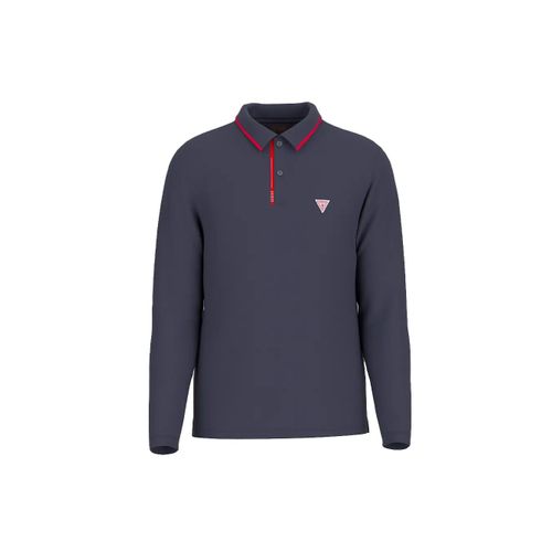 Polo Guess Tech Homme Bleu