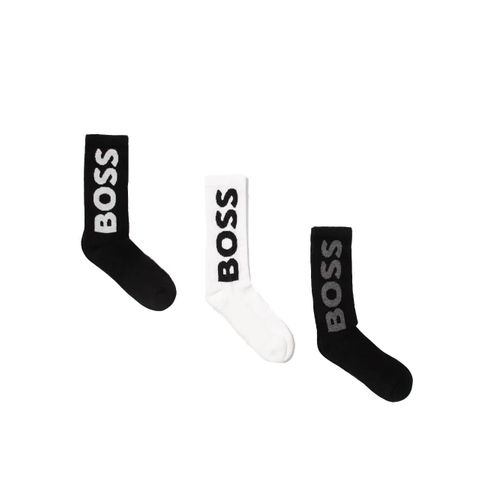 Chaussettes Boss Pack X3 Signature Homme Multicolor