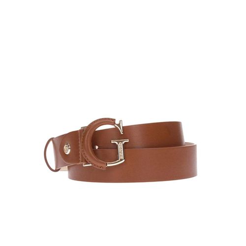 Ceinture Guess Inscription Femme Marron