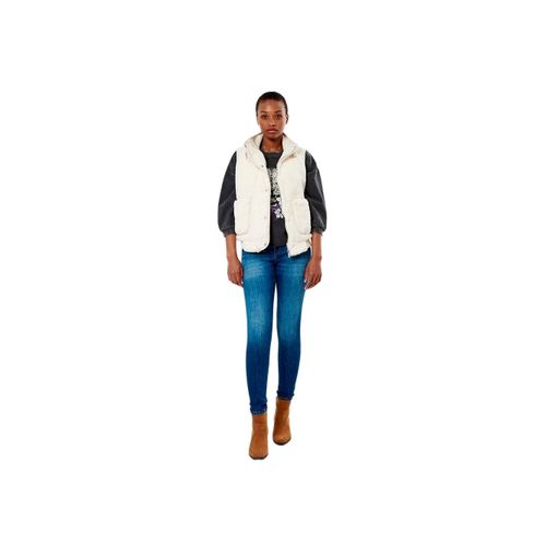 Doudoune Sans Manche Kaporal Peche Femme Beige