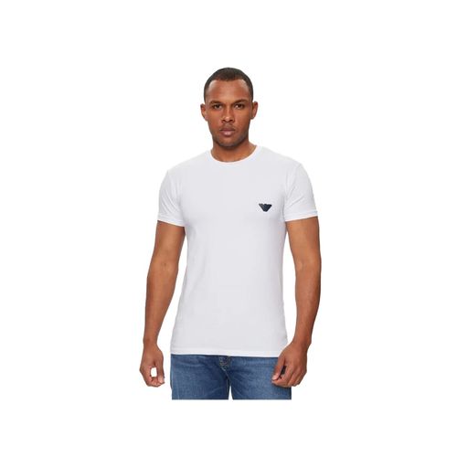 T Shirt Emporio Armani Eagle Homme Blanc