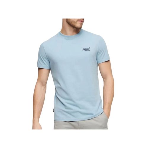 T Shirt Superdry Vintage Homme Bleu