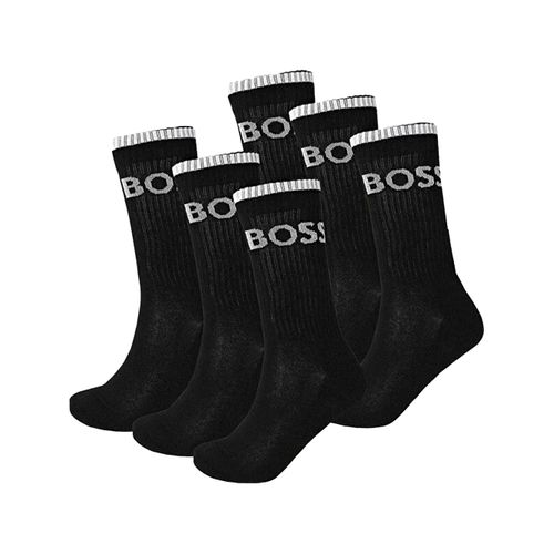 Chaussettes Boss Pack X6 Homme Noir