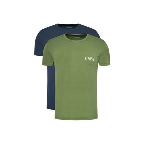 T Shirt Emporio Armani Pack X2 Eagle Homme Multicolor