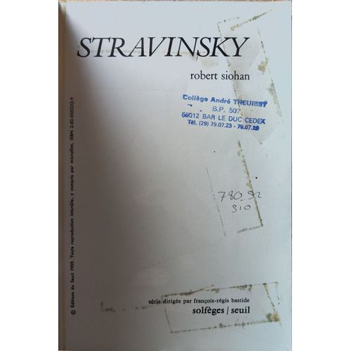 Stravinsky